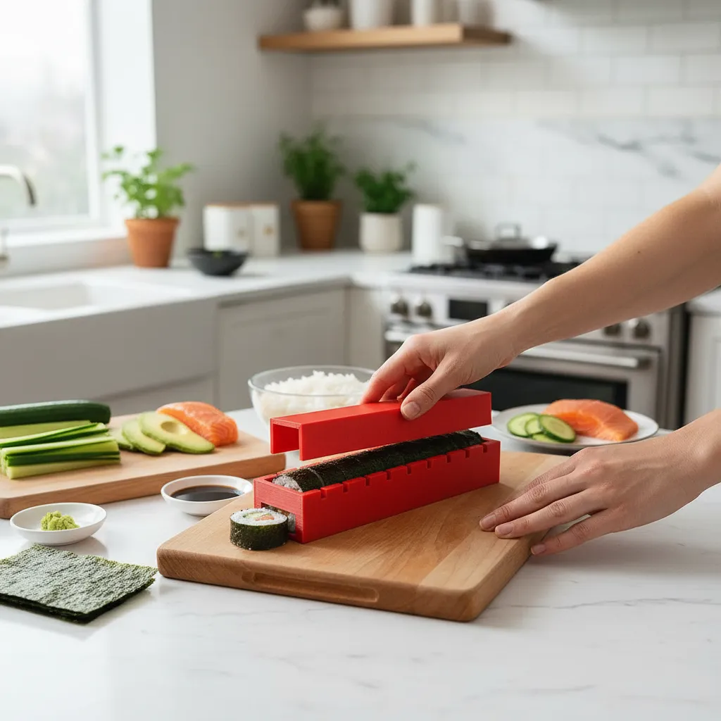 Maquina Para Hacer Sushi Fácil Rápido Set Roll