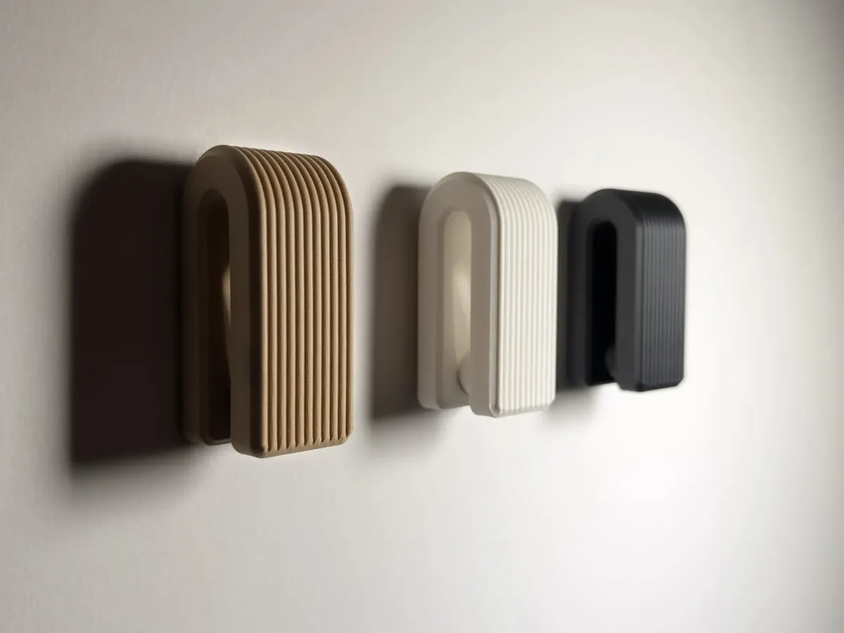 Gancho Toallero Toalla Baño 3d Diseño X2 - Imagen 4