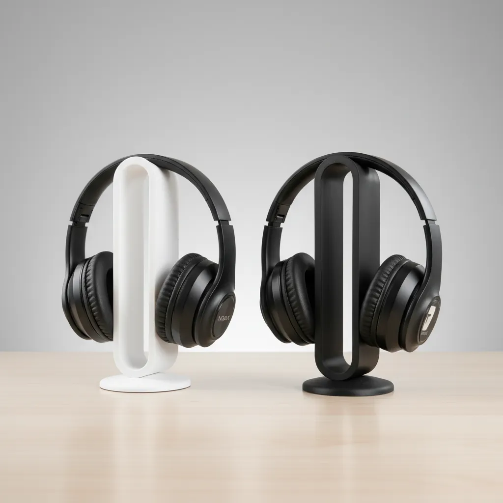 Soporte Auriculares Escritorio Minimalista Gamer Office
