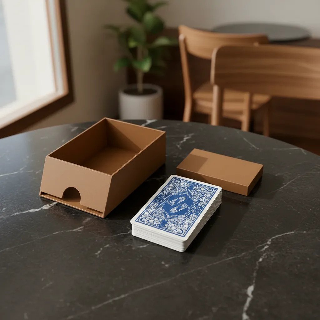Dispensador De Cartas Tarjetas Para Repartir 3d - Imagen 5