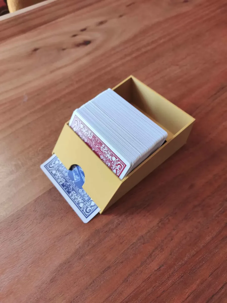 Dispensador De Cartas Tarjetas Para Repartir 3d - Imagen 7