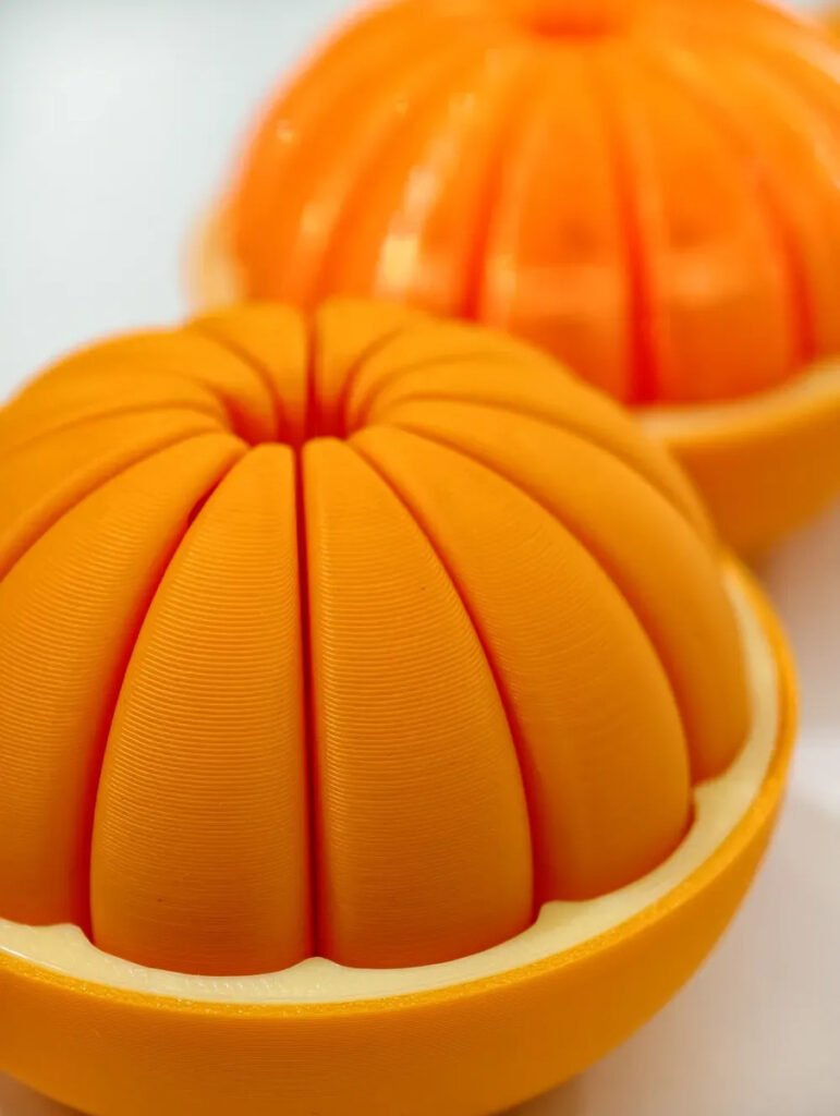 Fidget Toy Juguete Sensorial Mandarina Antiestres Articulado Naranja