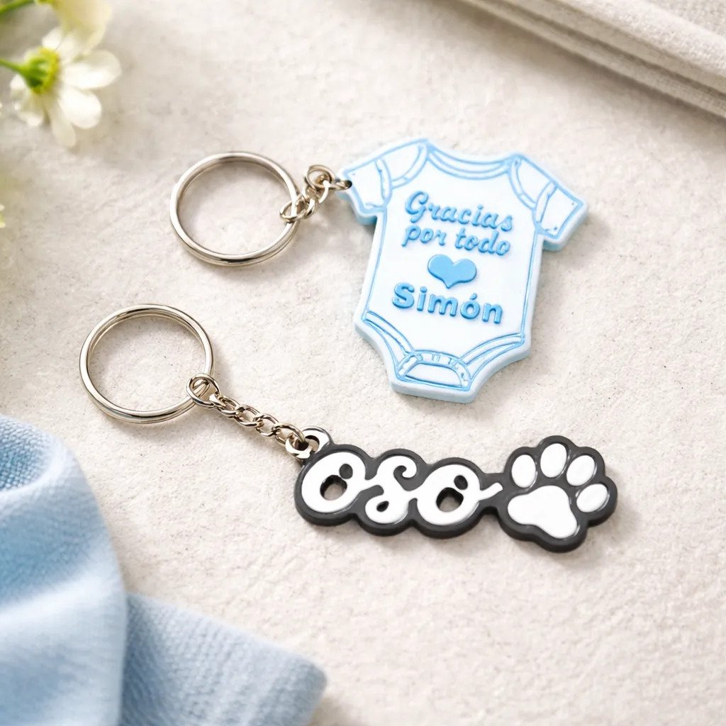 Llaveros Babyshower Nacimiento X10 + Perzonalizado Personalizado