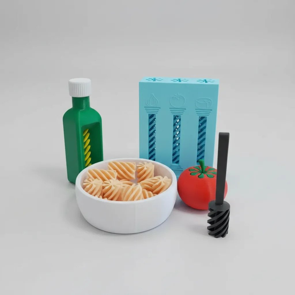 Cocina Infantil Pasta Italiana Kit Didáctico Satisfactorio - Imagen 2