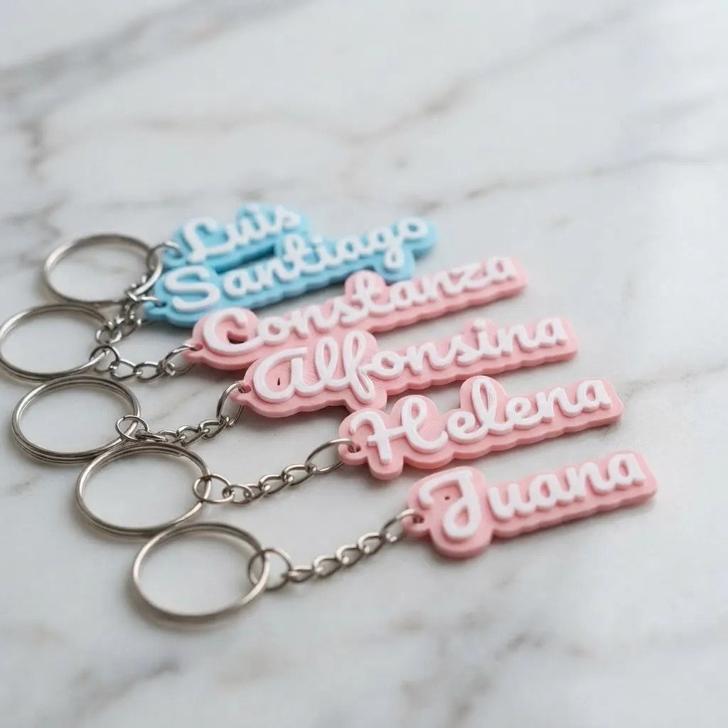 Llavero Personalizado Nombre Distintos Nombres Souvenir X10