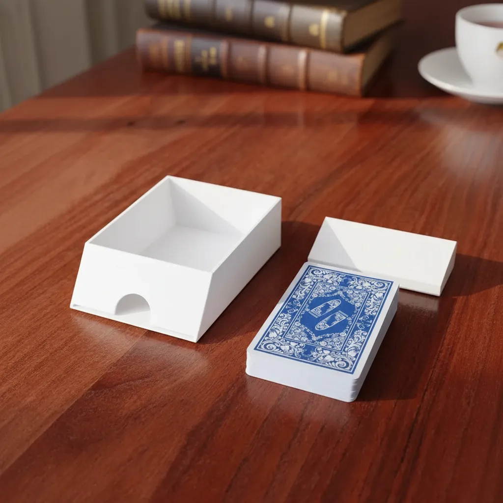 Dispensador De Cartas Tarjetas Para Repartir 3d - Imagen 4