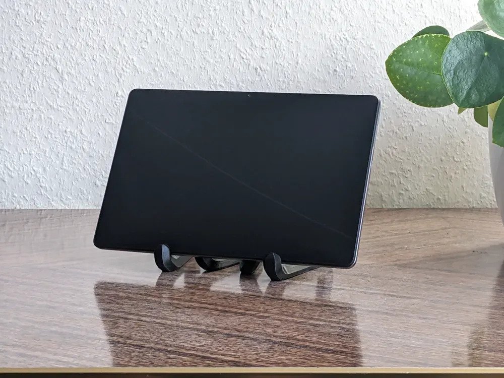 Soporte Tablet iPad Celu Escritorio Calidad Premium Plástico - Imagen 3