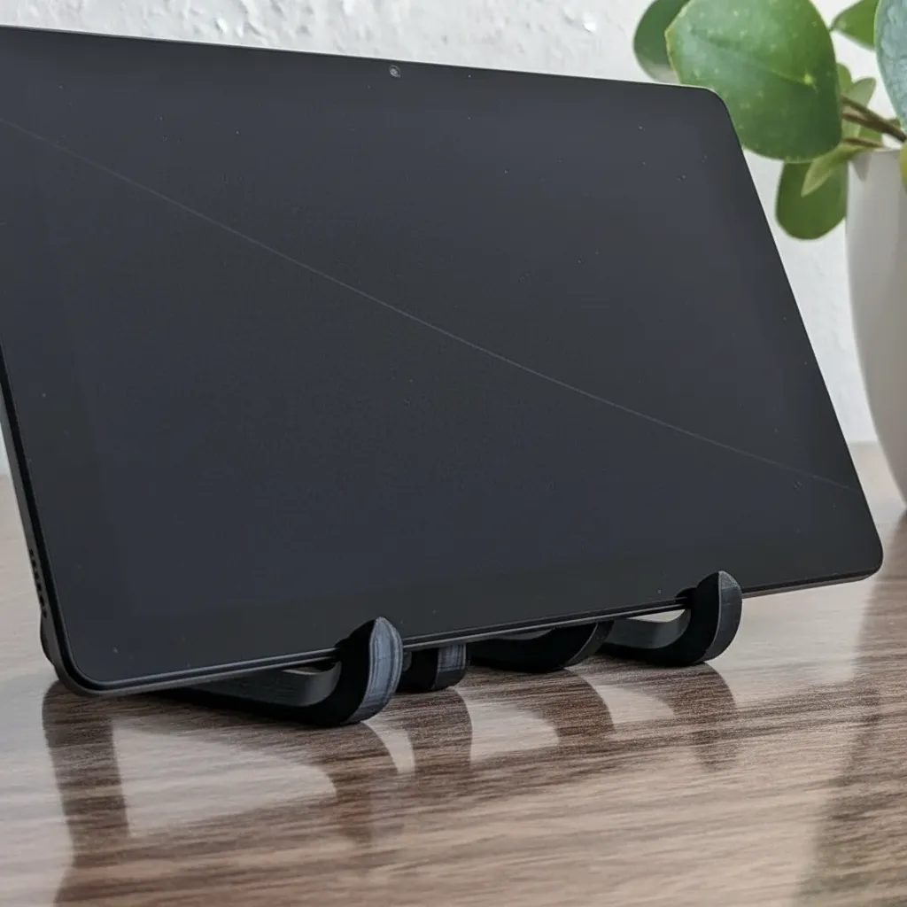 Soporte Tablet iPad Celu Escritorio Calidad Premium Plástico - Imagen 8