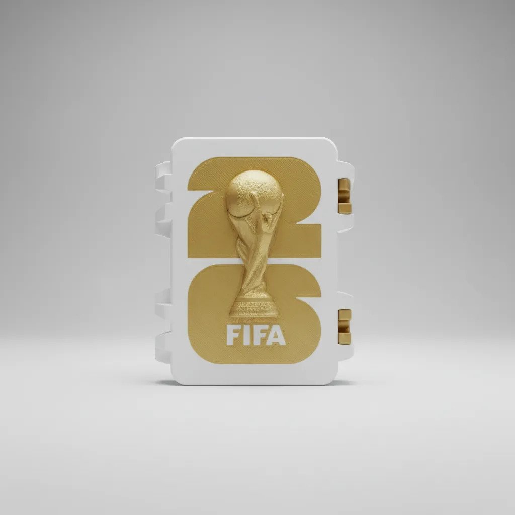 Caja Organizadora Cartas Figuritas Del Mundial 2026 Xl