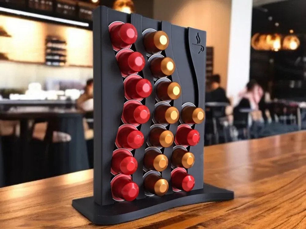 Porta Cápsulas De Café Organizador Dispensador Vertical