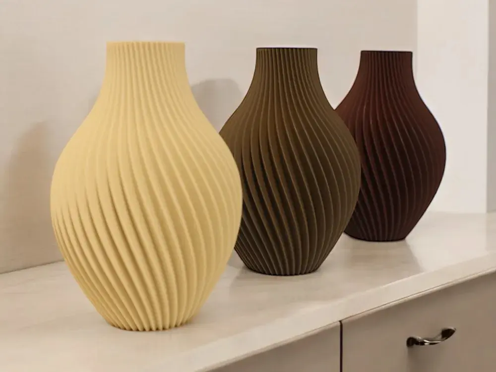 Jarrón Florero Decorativo Moderno Hogar Minimalista Moderno Negro