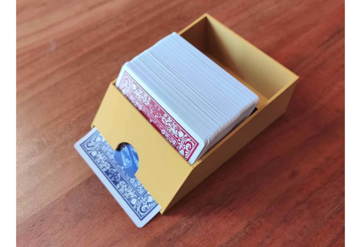 Dispensador De Cartas Tarjetas Para Repartir 3d - Imagen 10